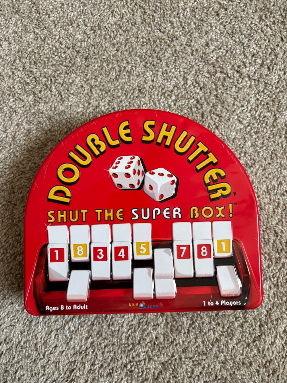 Double Shutter Game- Shut The Super Box Game Tin